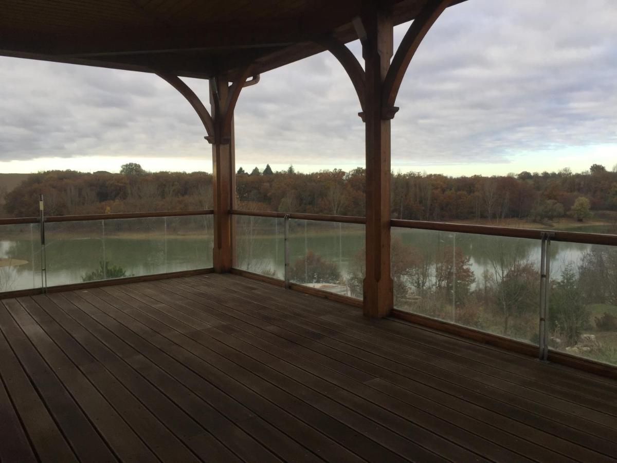 La Decouverte, Jacuzzi, Sauna, Et Terrasse Avec Vue Sur Lac A La Campagne Entre Toulouse Et Auch Catonvielle Экстерьер фото