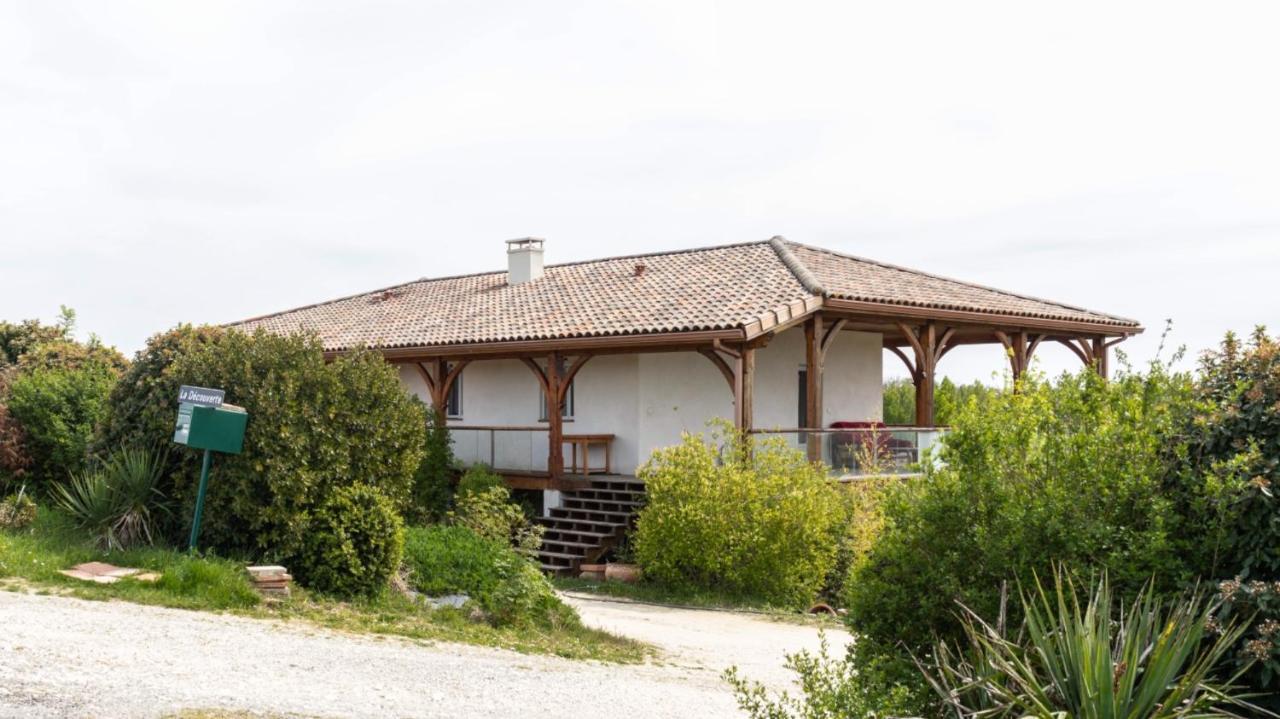 La Decouverte, Jacuzzi, Sauna, Et Terrasse Avec Vue Sur Lac A La Campagne Entre Toulouse Et Auch Catonvielle Экстерьер фото